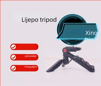 Višenamjenski držač za telefon s prijenosnim stolnim tripodom i ručnim gimbal stabilizatorom za fotografiju, snimanje i prijenos uživo