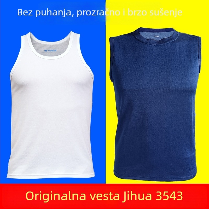 Unisex prsluk za odrasle, vojna obuka, brzo sušeći poliester, pogodan za trčanje i vanjske sportove