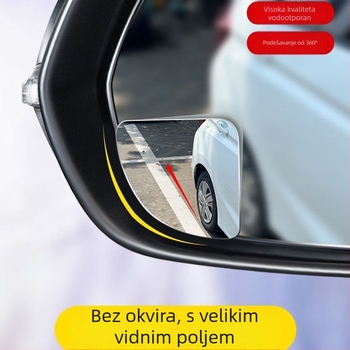 McLallen 360° kružni retrovizor za auto – pomoćno ogledalo za mrtvu zonu, iznimno jasno