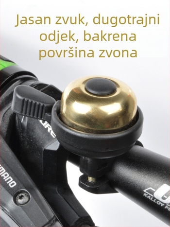 Zvonac za bicikl, bakreni, sklopivi, CL05 model, Futaihong