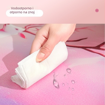 Joga podloga Graphite Carbon s PU površinom, debljina 60, težina 5500