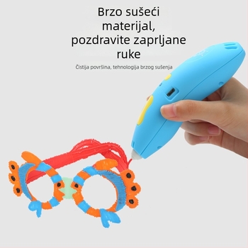 Mosi PLA/PCL filament za 3D olovku — kompatibilan s Deli penom, preciznost 0,02 mm