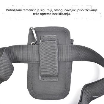 DSLR monopod s pojasom, planinarskim štapom i stabilizatorom za telefon