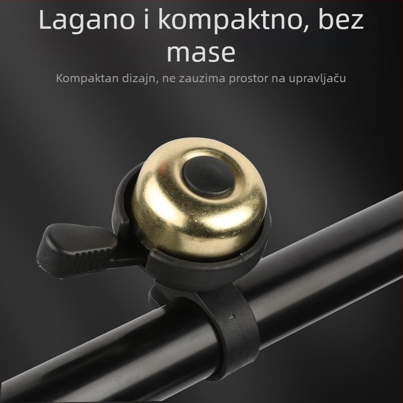 Zvučnik za planinski bicikl – bakreni Retro Bell od kutu