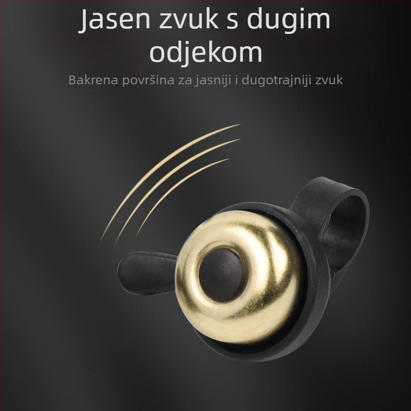 Zvučnik za planinski bicikl – bakreni Retro Bell od kutu