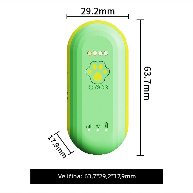 Automobilski lokator X2 s GPS-om, dvosmjerni glasovni poziv, SOS, točnost pozicioniranja 5 m, trajanje baterije 3 godine