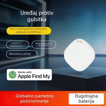 Inteligentni tracker predmeta, kompatibilan s iOS-om, domet 50 m, kapacitet baterije 230, težina 7 g, model Ztag_15