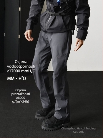 Casual hlače ravnog kroja, 3D krojenje, srednji struk, zip zatvarač, poliester
