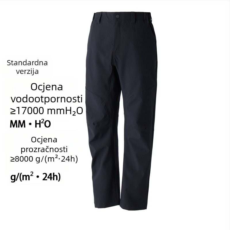 Casual hlače ravnog kroja, 3D krojenje, srednji struk, zip zatvarač, poliester