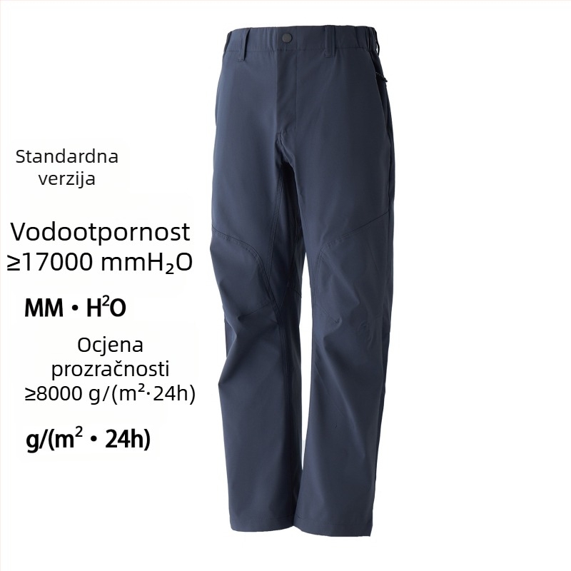 Casual hlače ravnog kroja, 3D krojenje, srednji struk, zip zatvarač, poliester
