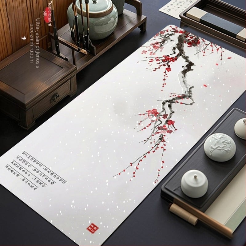 Radna podloga za stol – gumena, protuklizna, prijenos topline, nacionalni stil