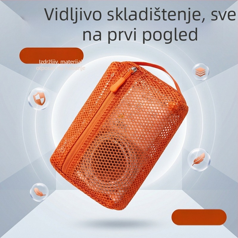 Torba za pohranu elektroničkih proizvoda, kubni oblik, model D-89, poliester, prijenosna, japanski stil