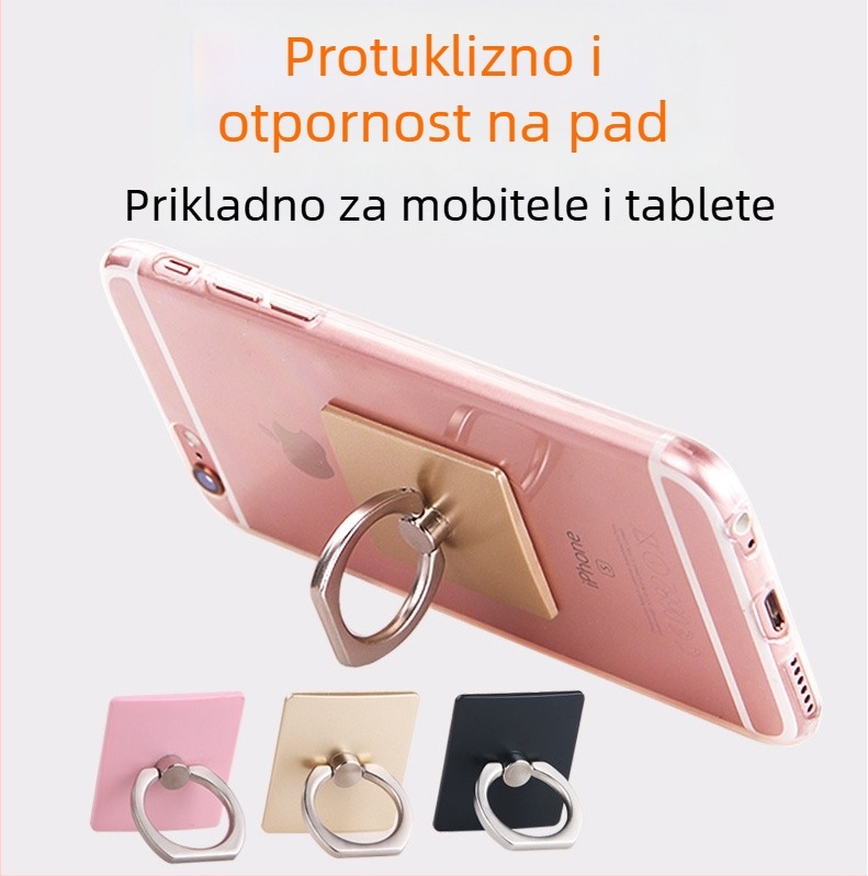 Plastični držač prstena za mobitel, crtani stil, generički model, prilagodljiv