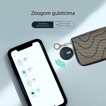 Nut F9XT Anti-Lost Tracker za prtljagu i ključeve — Dvostrano podsjećanje, Pronalaženje telefona, Praćenje, Kompatibilno s Androidom i iOS-om, Lagano 14,8 g