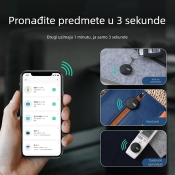 Nut F9XT Anti-Lost Tracker za prtljagu i ključeve — Dvostrano podsjećanje, Pronalaženje telefona, Praćenje, Kompatibilno s Androidom i iOS-om, Lagano 14,8 g