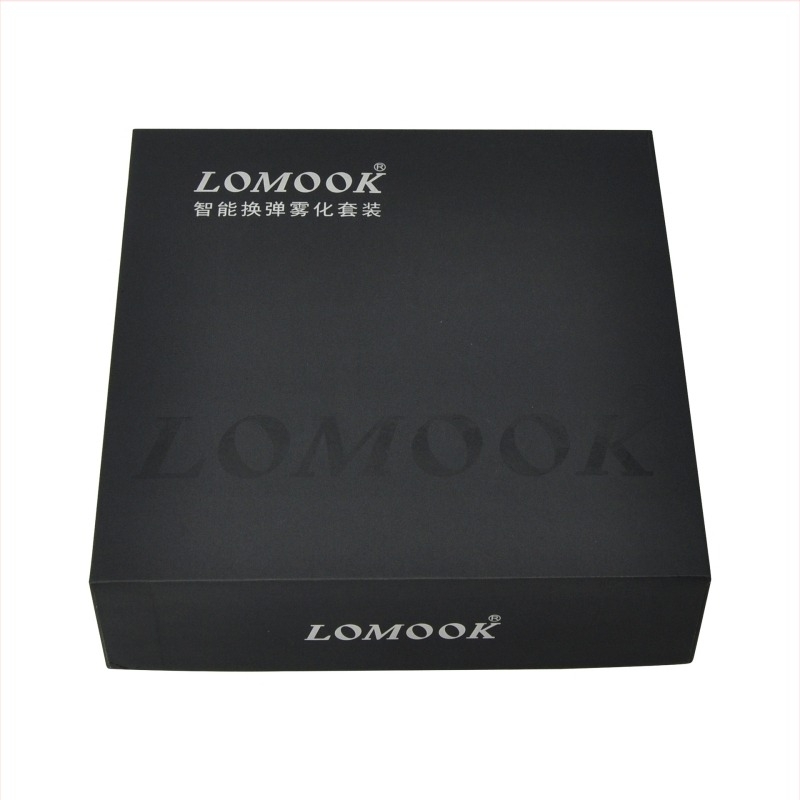 Kutija za pakiranje elektroničkih proizvoda s unutarnjim spremnikom, poklopcem i bazom — prilagodljiva, od kartona/papira, kutija s poklopcem na gornju i donju, otisak logotipa, flocking, offset tisak i srebrni toplinski otisak