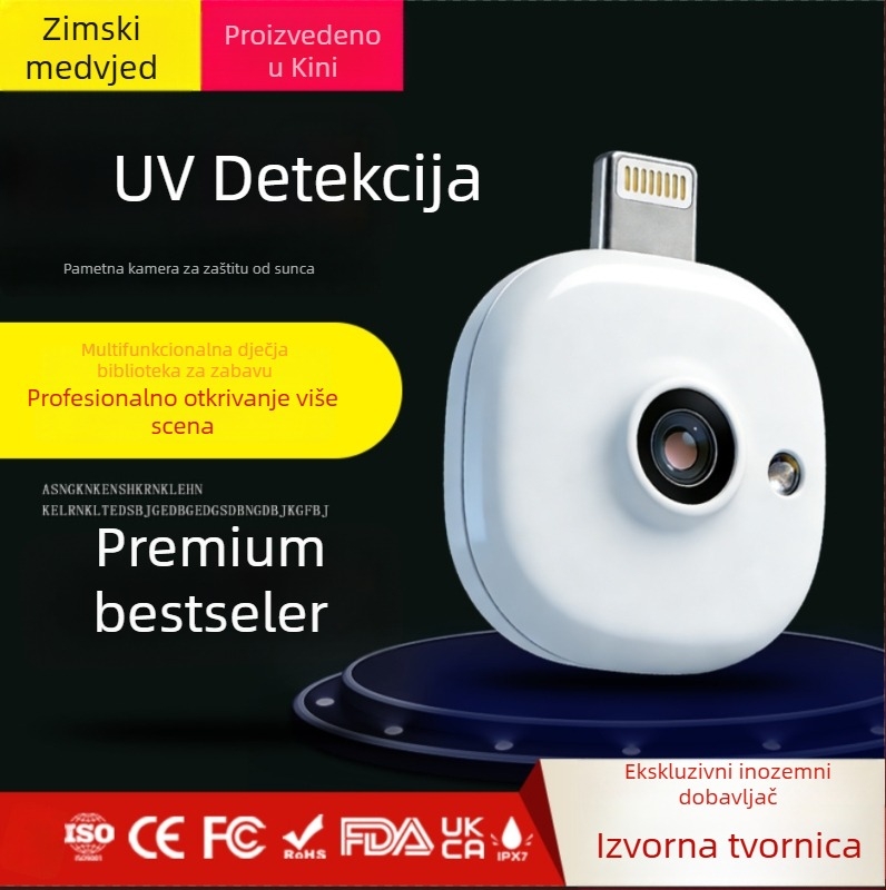 Winter Bear H2uv kamera za djecu – CCD senzor 2/3 inča, 1280×1024, optični zoom 3×, digitalni zoom 3×, unutarnja memorija 4GB