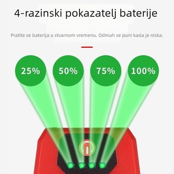 Prednje svjetlo za bicikl s 3 LED i držačem za telefon — Marka Red Light Fox / Chiguangfox, Prilagodba dostupna, Ovlaštena privatna marka