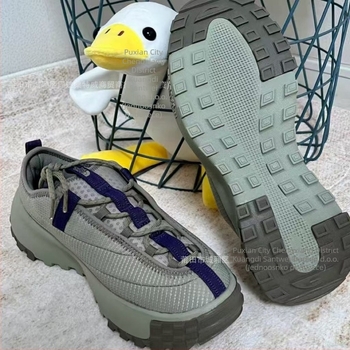 Unisex planinarske tenisice – Gornji dio mreže, Gumeni đon, Otporne na habanje, Na vezivanje