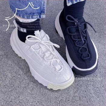 Unisex planinarske tenisice – Gornji dio mreže, Gumeni đon, Otporne na habanje, Na vezivanje