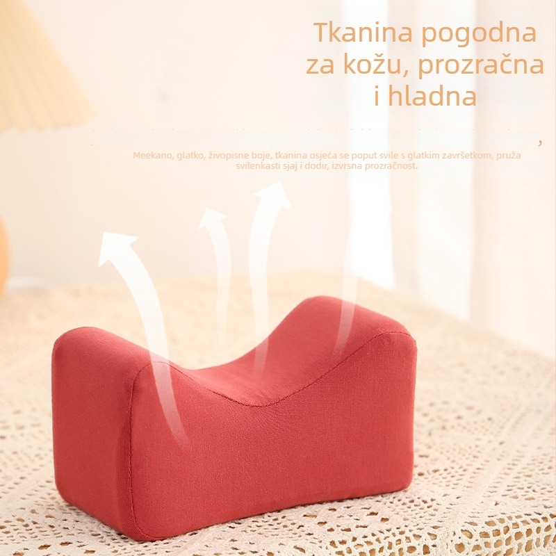 Leisure House U-oblikovani putni jastuk od memorijske pjene, tkanina dres, lagan ispod 0,5 kg, moderni minimalistički stil