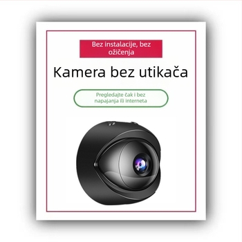 Bežična mrežna kamera s rezolucijom 1440p, objektivom 2,8 mm, IR noćno snimanje do 5 m, unutarnja i vanjska upotreba