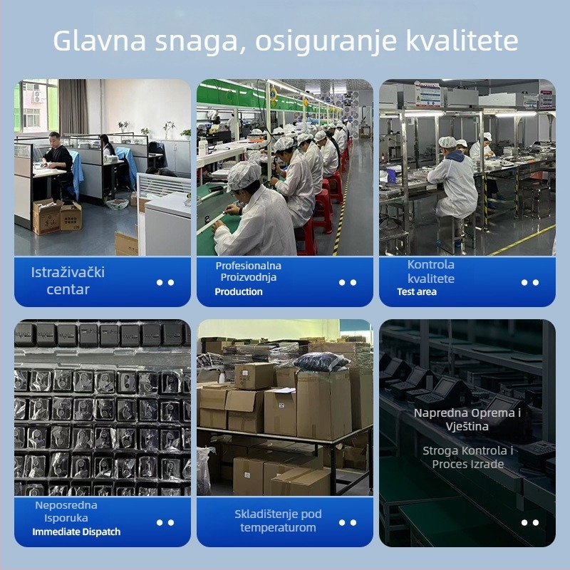 Pametna bežična kamera za nadzor, 1080p, 3,6 mm fokusno duljina, noćno snimanje, upozorenje na krađu, kontrola putem mobilne aplikacije