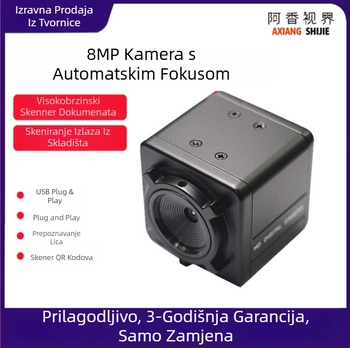 USB kamera s autofokusom za stolno računalo, 5 MP senzor, rezolucija 2592x1944, 15 FPS, USB 2.0
