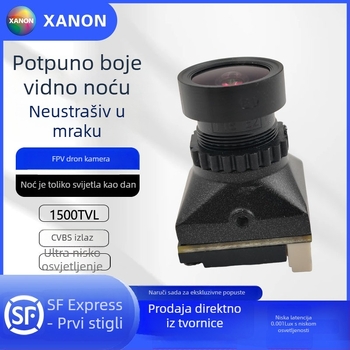 Analogni FPV modul kamere, senzor 1/2.8, 1500TVL, minimalno osvjetljenje 0.00001Lux, 120dB WDR
