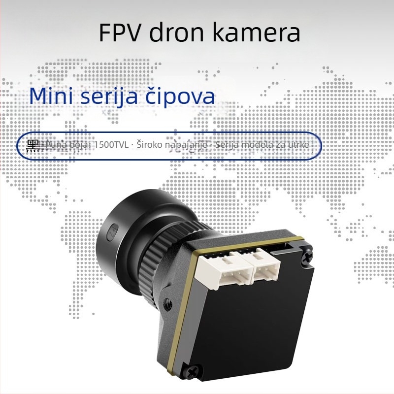 Analogni FPV modul kamere, senzor 1/2.8, 1500TVL, minimalno osvjetljenje 0.00001Lux, 120dB WDR