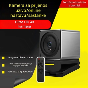 USB kamera za videokonferencije 4K, 30fps, USB 2.0, automatsko fokusiranje, ugrađeni mikrofon