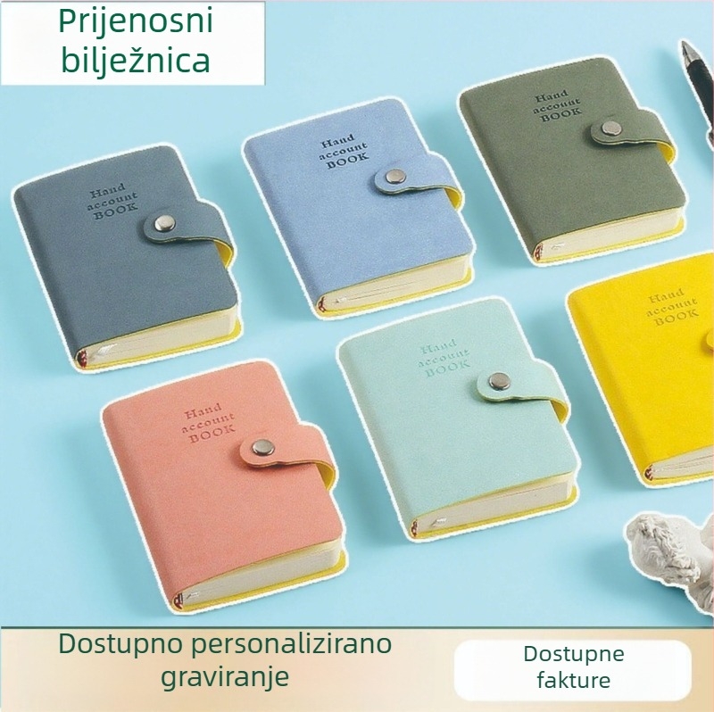 Bilježnica s imitacijskom kožnom koricom, žično povezivanje, Dowling papir, 80 g, 100 stranica