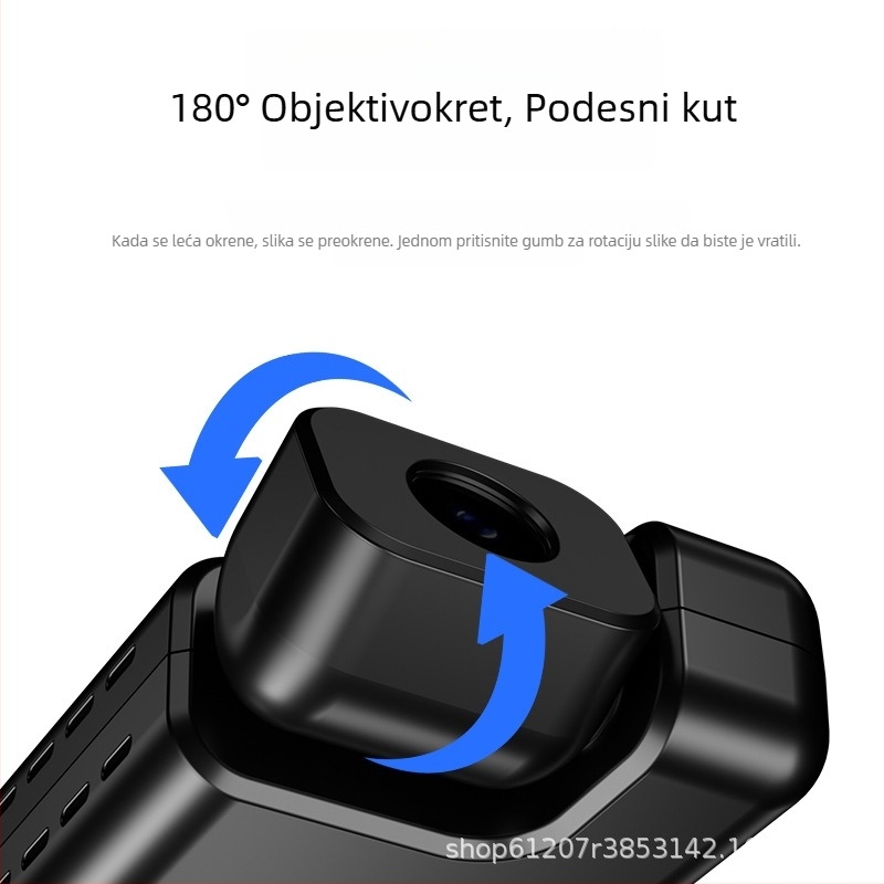Bežična unutarnja kamera za videonadzor 1080P s 2.8mm objektivom i IR noćnim vidom do 5 m, napajanje 5V