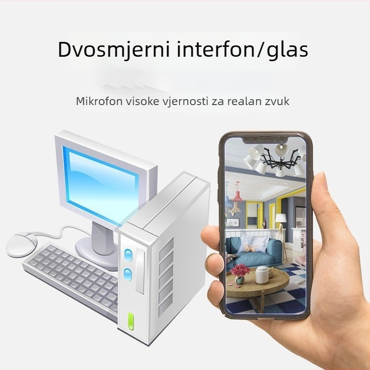 Pištolj‑oblik nadzor kamera, vanjska vodootporna, s 4 mm objektivom, 600TVL, 0.001 lux, IR noćni domet do 30–50 m.
