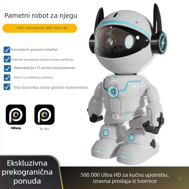 HiEasy Xiaobai Wi‑Fi kamera za kućni nadzor i daljinsko praćenje