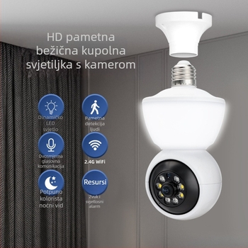 Bežična kupolna kamera, 2.0 MP, SNR > 48 dB, radna temperatura -35 do 55 °C