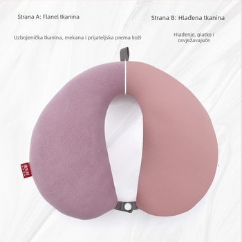 Leisure house U-oblika jastuk | Punjac: čestice pjene | Materijal navlake: spandex + polar fleece | Stil: moderan minimalizam