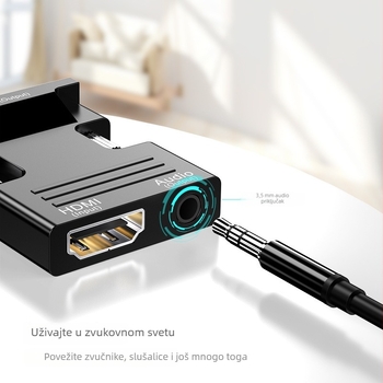 HDMI na VGA audio adapter – HW2213, Yinan, 3840x2160, kompatibilan s iOS