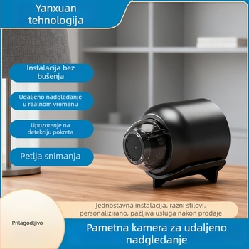 Unutarnja pametna kamera X5, 1080p, 3,6 mm objektiv, noćni vid 10–30 m, detekcija alarma i obavijesti putem aplikacije