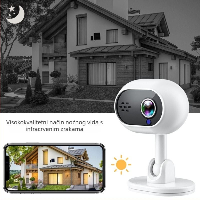 A4 Baby Monitor: 1080p, pohrana na TF karticu, snimanje i fotografiranje