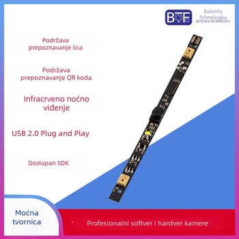 GC2145 USB kamera modul bez upravljačkih programa, 2MP senzor, 1600x1200 rezolucija, 30FPS, autofokus