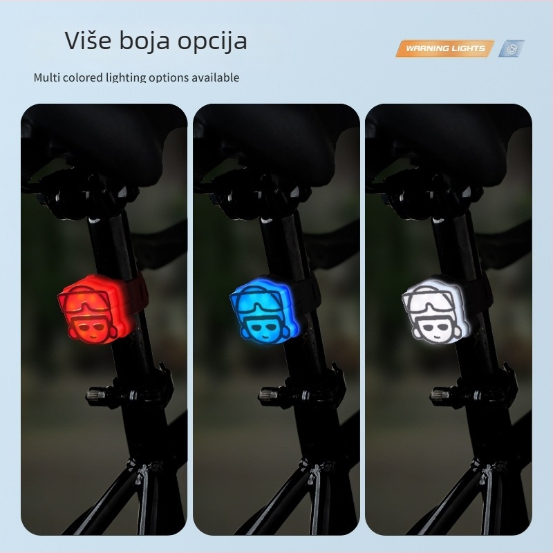 Stražnja svjetiljka za bicikl, CYCLE ZONE, 12V, prekidač: Drugi