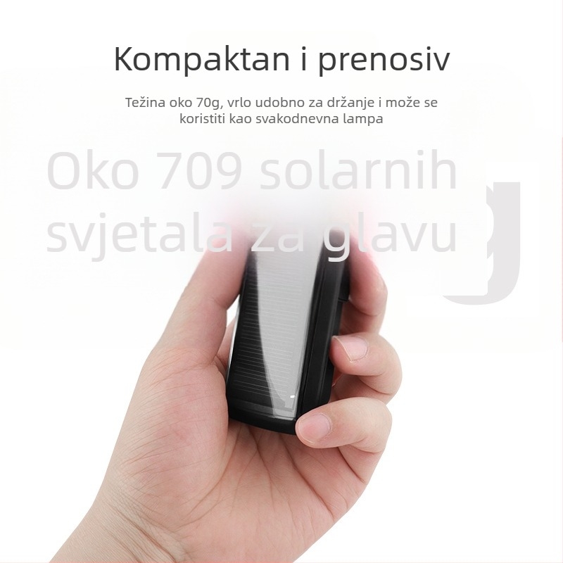 Bengguo prednja LED svjetiljka za bicikl, solarno USB punjenje, za brdske bicikle, visoka svjetlina