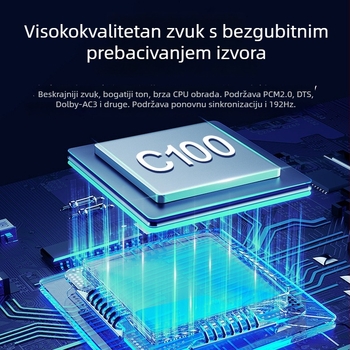 FS-T-115 TOSLINK digitalni optički audio splitter 1 ulaz 3 izlaza (Dolby Digital, DTS 5.1)