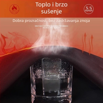 Prozračna brzosušeća majica za outdoor planinarenje, marka Hong Kong Po Lin, muškarci, odrasli, proljeće