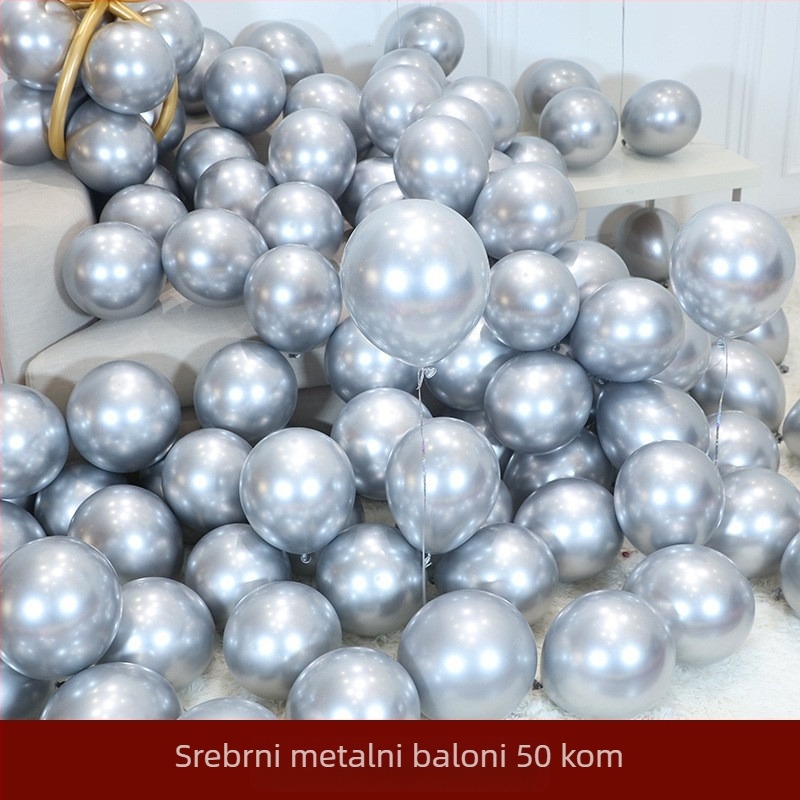 Happy phoenix lateks balon dekorativni, okruglog oblika, pogodan za dekoriranje rođendana i vjenčanja