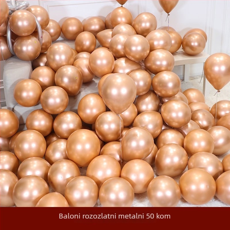Happy phoenix lateks balon dekorativni, okruglog oblika, pogodan za dekoriranje rođendana i vjenčanja