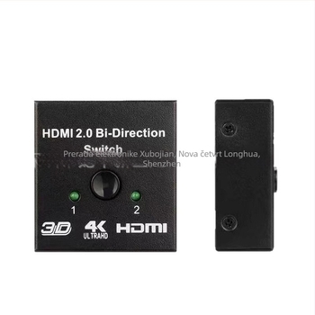 HDMI prekidač 2 ulaza 1 izlaz, 4K rezolucija, upravljanje napajanjem