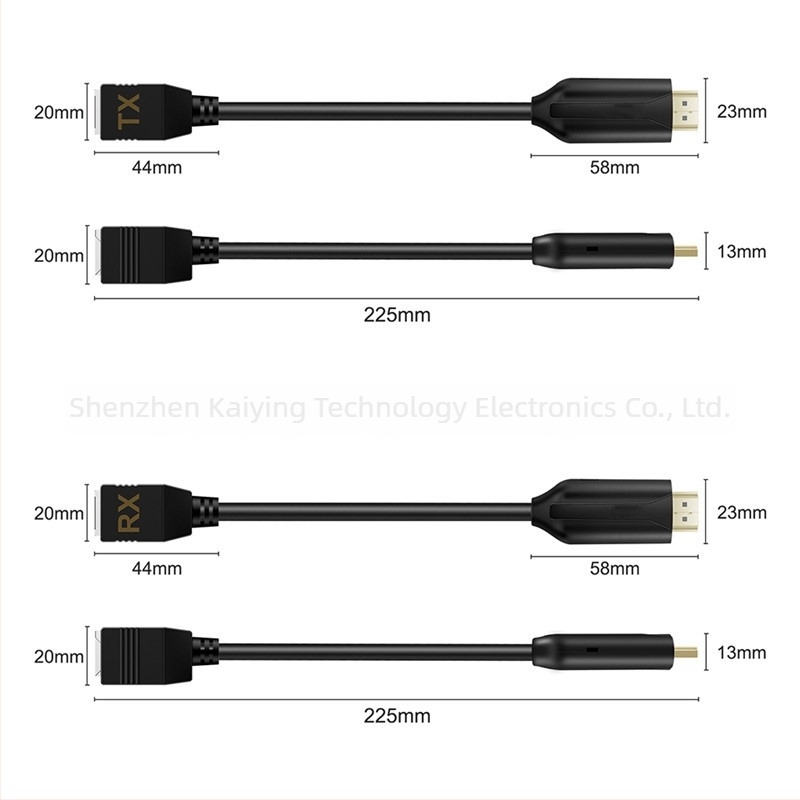 HDMI extender preko Cat5E/6 kabela, 60 m, 1080p, model KYDYIN50M, upravljanje napajanjem