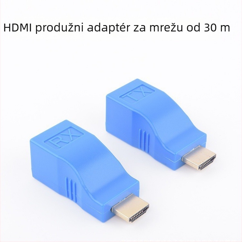 HDMI extender HDMI30M model, 4K rezolucija, prekidač/rozdjelnik, za TV, 30 m